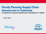 Family Planning Supply Chain Assessment in Indonesia