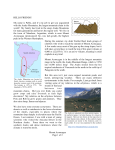 Mount Aconcagua Page 1 of 2 HELLO FRIENDS! My name is Pablo
