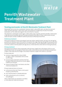 Penrith Wastewater Treatment Plant