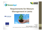 Requirements for Manure Management in Latvia