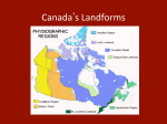 Canadas Landforms