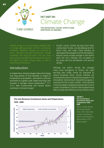 Climate Change - Think Namibia
