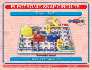 Snap Circuits Projects 1-101