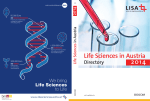 Life Sciences in Austria 2014 - Austrian Life Sciences Directory