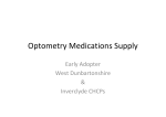 Optometry Medication Supply