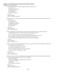 Chapter 39 Plant Responses to Internal and External Signals