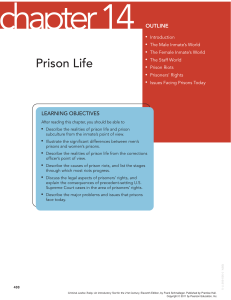 Prison Life - University of Phoenix
