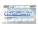 Time Synchronization in Financial Services Industry – A deep dive