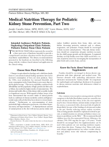 - Journal of Renal Nutrition