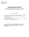 Application Note AN-940