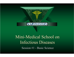 Mini-Medical School on Infectious Diseases