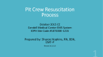 Pit Crew Resuscitation Process