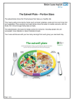 The Eatwell Plate – Portion Sizes
