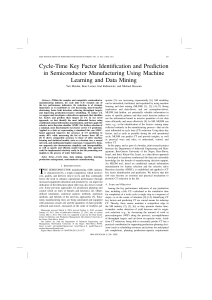 Cycle-Time Key Factor Identification and