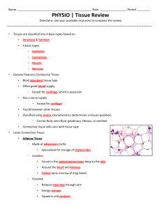 PHYSIO | Tissue Review