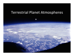 Atmospheres of the Terrestrial Planets. I.