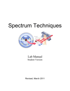 Spectrum Technologies lab Manual