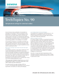 TechTopics No. 90 - Temperature ratings for external cables