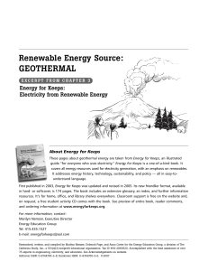 free - Geothermal Education Office