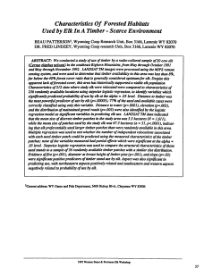 Observations of Elk and Deer Competition and Commensalism on