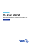 The Open Internet - Internet Society