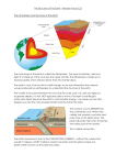The Structure of The Earth – Revision Pack (C2) The Lithosphere