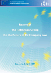 Reflection Group on the future of EU company law