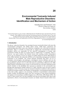 Environmental Toxicants Induced Male Reproductive Disorders