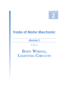 Trade of Motor Mechanic Module 2