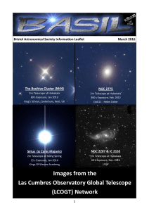 Images from the Las Cumbres Observatory Global Telescope