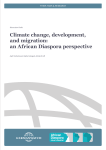 Climate change, development, and migration: an African Diaspora