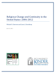 Religious Change and Continuity in the United States: 2006