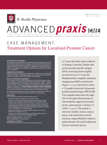 ADVANCEDpraxis - IUSM CME Highlighted Activities