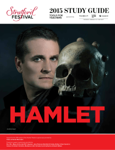 Hamlet - Stratford Festival 2015 Study Guide