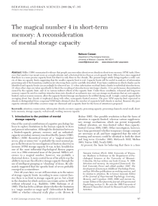 The magical number 4 in short-term memory: A reconsideration of