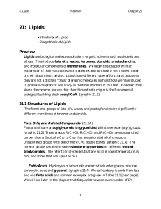 21: Lipids
