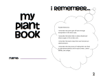 Plant Structures and Functions Booklet