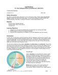 Lab 4, Feb 3: Cell division