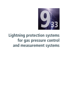 Lightning protection systems for gas pressure control and