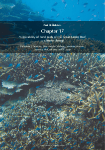 Vulnerability of coral reefs of the Great Barrier Reef to