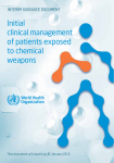 Initial clinical management of patients exposed to chemical weapons