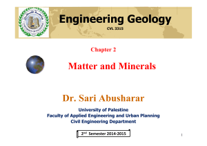 02 Chapter 2_Matter and Minerals