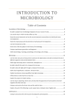 introduction to microbiology