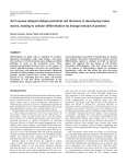 Lineage dependent differentiation in Xcl1 - Development