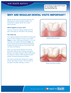 why are regular dental visits important?