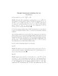 Sample homework solutions for 2.2 Jim Brown