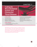 Coding for Musculoskeletal System and Connective