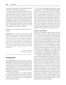 Tropopause