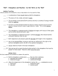 TEST- Atmosphere and Weather