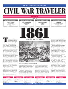 150 years later - Civil War Traveler